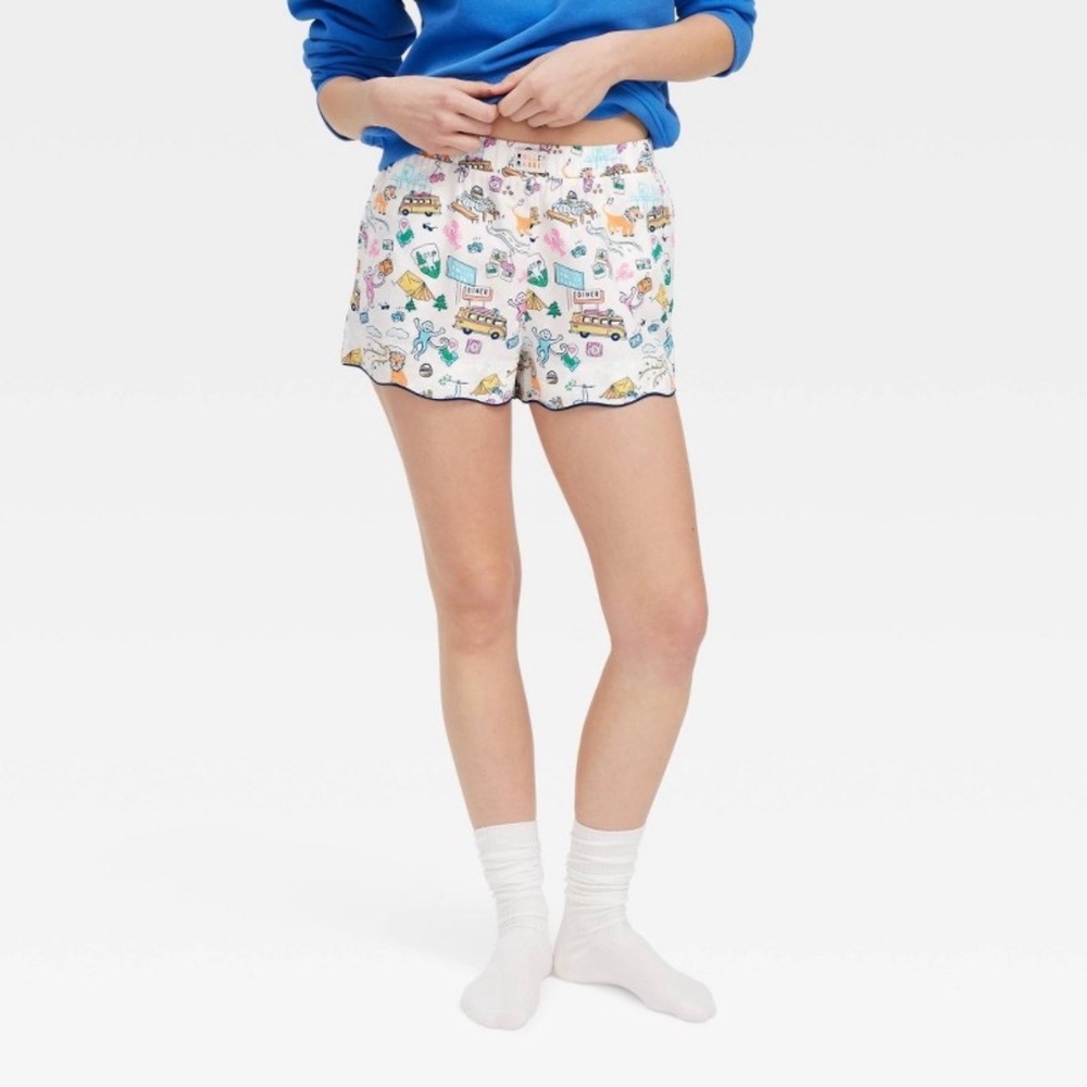 NWT Roadtrip Poplin Boxer Shorts Blue Yellow TARGET x ROLLER RABBIT Size XL - Picture 4 of 7